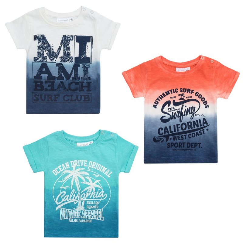 3 Pack Dip Dyed T-Shirts - UnrivaledChildren