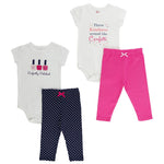 Load image into Gallery viewer, Girls Bodysuit and Pants Set - UnrivaledChildren
