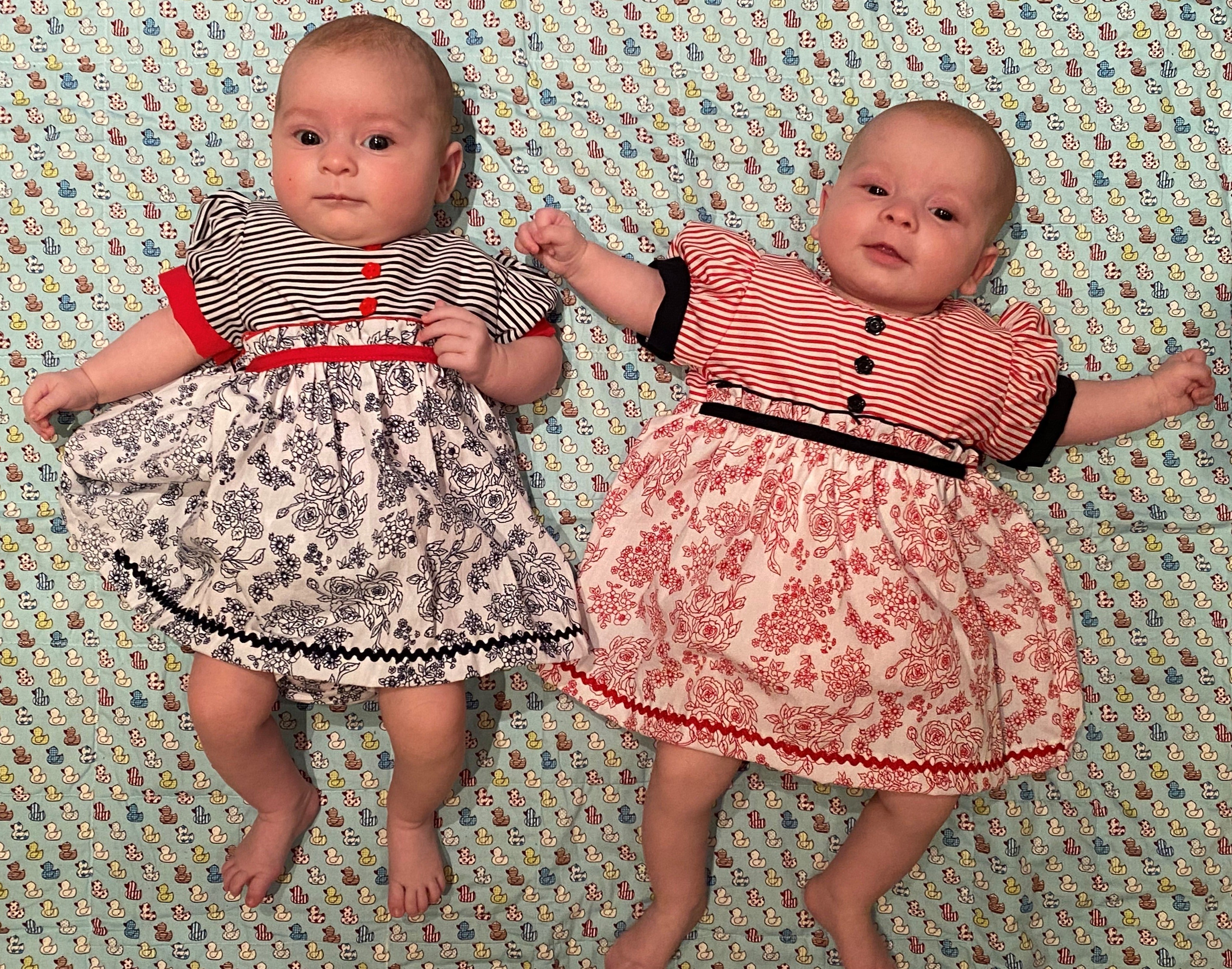 Floral Dress, Nappypants & Headband Set - UnrivaledChildren