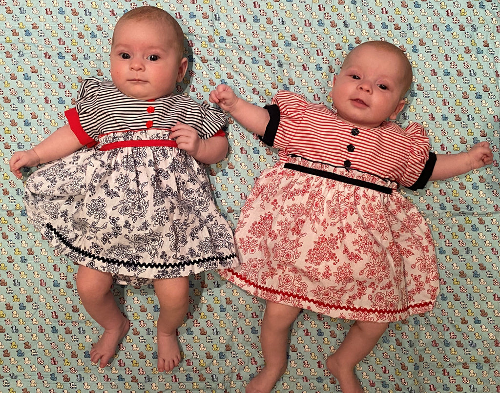 Floral Dress, Nappypants & Headband Set - UnrivaledChildren