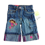 Load image into Gallery viewer, Dora Denim Capri Jeans - UnrivaledChildren
