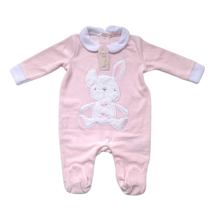 Luxury Bunny Sleepsuit - UnrivaledChildren