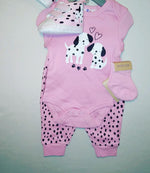 Load image into Gallery viewer, Dalmatian 4 Piece Outfit - UnrivaledChildren
