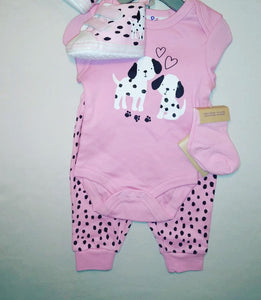 Dalmatian 4 Piece Outfit - UnrivaledChildren