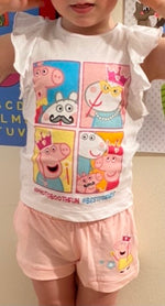 Load image into Gallery viewer, Peppa Pig T-shirt &amp; Shorts - UnrivaledChildren
